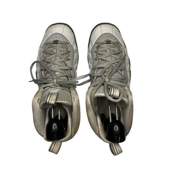 Nike Little Posite One GS 'Rainbow Pixel' Sneakers Size 5 - Picture 3 of 5